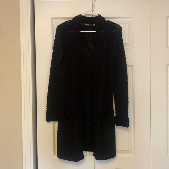 Vero Moda Sweaters - Long black sweater cardigan